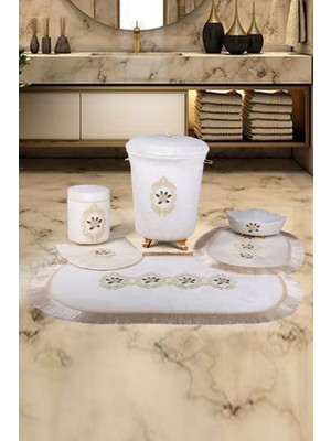 UltraMint 6 Parça Banyo ve Çamaşır Seti, Şık ve Kullanışlı Tasarım