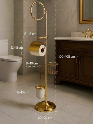 UltraMint Modern ve Şık Banyo Aksesuar Havluluk, Fonksiyonel Tasarım, Dayanıklı Malzeme