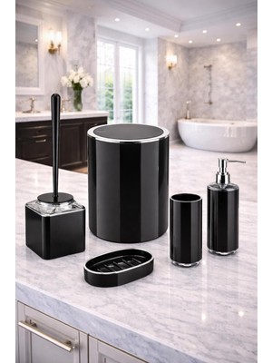 UltraMint Lüx Akrilik Banyo Wc Takımı, Şık ve Modern Tasarım