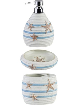 UltraMint Modern ve Şık Üstü Banyo Aksesuarı Seti, Pratik Kullanım Sağlar