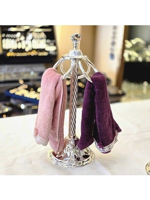 UltraMint Modern 3'lü Havluluk Seti, Şık ve Fonksiyonel Banyo Aksesuarı