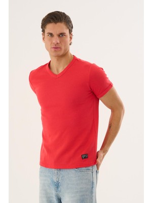 Alexander Gardi V Yaka Kısa Kollu Erkek T-Shirt