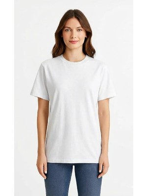 Markapia Woman Kadın %100 Pamuk Basic T-Shirt