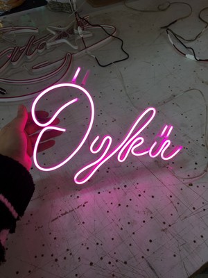 Neonled Isme Özel Neon LED Dizayn "öykü" Kişiye Özel Dekoratif Aydınlatma