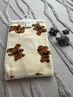 Bebitof Sevimli Ayıcık Desenli Battaniye