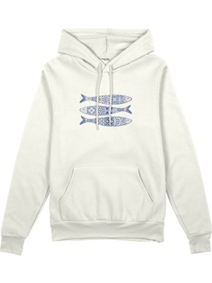 The Lucid Lab Mediterraneo Oversize Hoodie - Beyaz