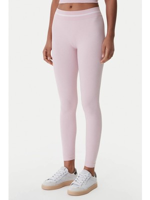 Guess Pepi 4g Dikişsiz Kadın Pembe Eşofman Altı V6RB05Z4692-F6ZY