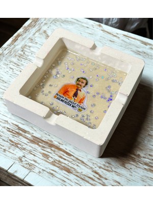 Boketto Opus Burhan Altıntop Temalı Komik Küllük | Dekoratif Esprili Hediyelik