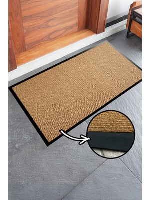 Paspas Yap Nem ve Toz Alıcı Yıkanabilir Kauçuk Kenarlı Kapı Önü Paspas