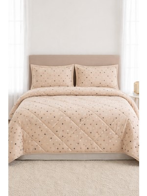 Özdilek Damla Cottony Battaniyeli Yorgan Seti Çift Kişilik