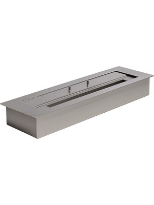 SS Concept FLAMESAN - Bacasız Şömine, Bioethanol Burner 60CM , Sıvı Yakıtlı, Kokusuz ve Dumansız Alev Keyfi, Mimari Proje