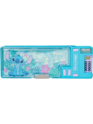 Smiggle Stitch Otomatik Kalemlik 1 Adet Renkli Desen ve Ölçülerle Hesap Makineli
