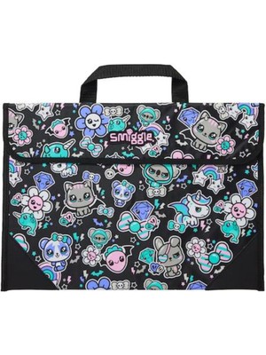 Smiggle Trailblazer Black Kitap Çantası