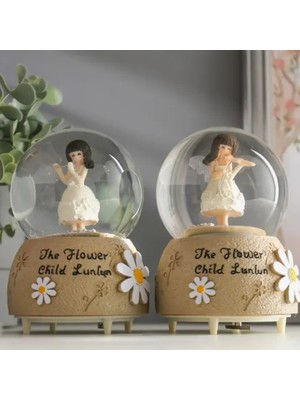 Efe Avm Kemancı Kız Kar Küresi Orta Boy