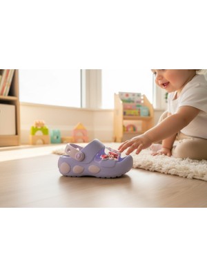 İnallar Ayakkabı Çocuk Bebek Figürlü Sandalet<terlik