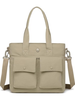 Smart Bags Mikro Poly Kumaş Büyük Boy Kadın Omuz Çantası 3345