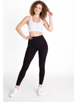 İMX Yüksek Bel Toparlayıcı Esnek Kadın Spor Tayt Günlük ve Antrenman Kullanımına Uygun