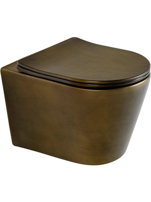 Lena - Asma Klozet Bronz Kapak Dahil Outlet - ET-H201BR-
