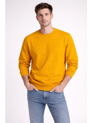 Unisex 3 Iplik Şardonlu Sweatshirt