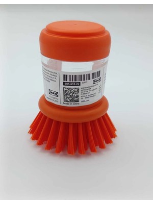 Ikea Deterjan Hazneli Bulaşık Fırçası Turuncu Vıdeveckmal