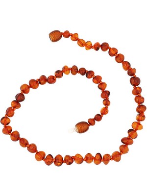 Fumeyabi Bebek Damla Kehribar Diş Kolye