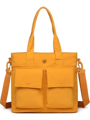 Smart Bags Mikro Poly Kumaş Büyük Boy Kadın Omuz Çantası 3345