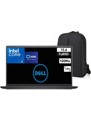 Dell Pro 15 Intel Core I3-100U 12GB Ram 1tb SSD 15.6" Fhd 120Hz IPS Windows 11 Pro + Istanbularena Çanta
