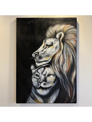 Atölye Sonart Aslan -Yağlı Boya Tablo