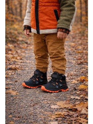 Foopi Trekfo Erkek Trekking Cırtlı-Lastikli Çocuk Botu 26-35
