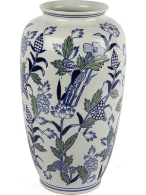 Mikasa Moor Blue Blanc Vazo 22X37CM