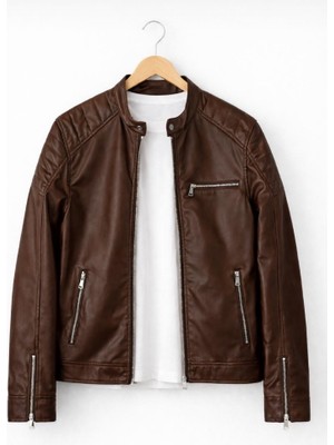 Kastrioti Essential Hakim Yaka Deri Mont