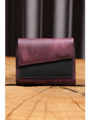 Lenax Lena Hakiki Deri Unisex Cüzdan – %100 Gerçek Deri Kadın & Erkek Cüzdan, Minimal Tasarım Şık Günlük Kullanım