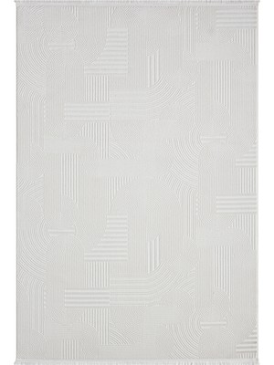 Seyran Halı Mono Krem Halı Akrilik Halı Yumuşak Dokulu Salon Oturma Odası Yatak Odası Halısı 888