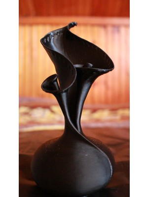 Scaleworks Modern Geometrik Dekoratif Vazo - Estetik 3D Tasarım Obje [15 Cm]