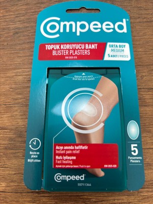Perrigo Compeed Topuk Koruyucu Bant Orta Boy 5'li