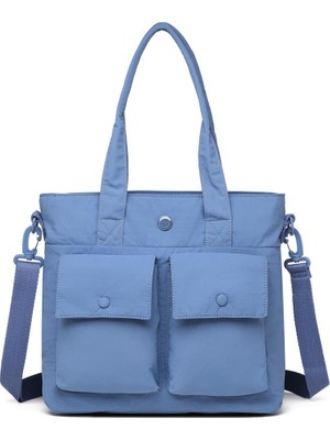 Smart Bags Mikro Poly Kumaş Büyük Boy Kadın Omuz Çantası 3345