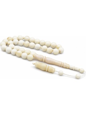 Murty99 Sistemli Küre Kesim Günlük Boy Balina Kemiği Tesbih 8 mm