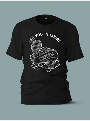 FNBX See You In Court Tennis T-Shirt