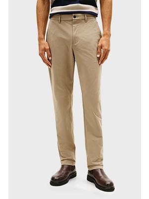 Tommy Hilfiger Straight Fit Normal Bel Düz Paça Pantolon Erkek Pantolon MW0MW43408 Aeı