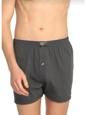 Tutku Elit 1101 Erkek Penye Havlu Bel Düz Boxer 6 Adet