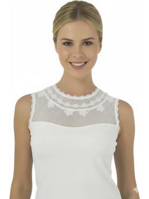 İlkyaz Fashion Ieg™ Berrak Göğüsü Tüllü Bluz 2633