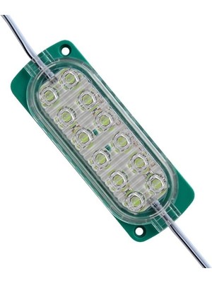 Powermaster 24 Volt 2.4 Watt Tek Renk Yeşil 2835 Modül LED