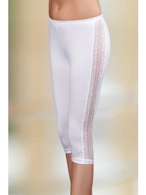 İlkyaz Fashion Ieg™ Şahinler Kadın Yanı Dantelli Tayt B890