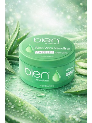 Aloe Vera Özlü Vazelin 100 ml - Yoğun Nemlendirici, Ferahlatıcı ve Çatlak Karşıtı Bakım Kremi