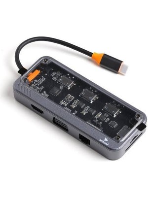 10 In 1 Usb-C Hub Çoğaltıcı