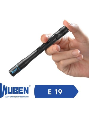 Wuben E19 High Crı El Feneri – 200 Lümen