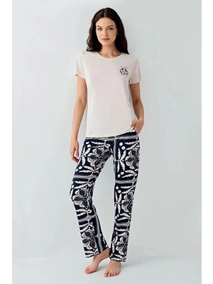 Arnetta Kısa Kol Kadın Pijama Takım 3565