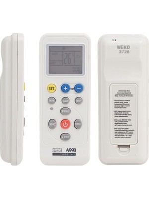 Tüm Markalarla Uyumlu Universal Akıllı Klima Kumandası