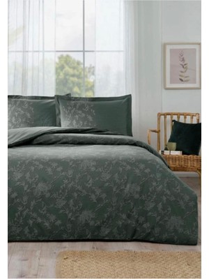 Özdilek Ranforce Barocco Yeşil Tek Kişilik Nevresim Takımı