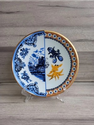 Konyax Pasta Tabağı Set Porselen 6 Kişilik Hybrid1